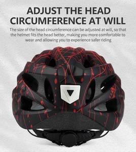 HONORTOUR Casque de cyclisme pour adultes OEM ODM Visière détachable Casque de vélo avec lunettes magnétiques - Product Image 5