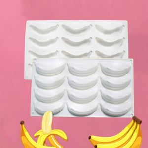 Tangchu Cross-border Fruit Banana Silicone Mousse Cake Mold French Dessert Chocolate Mold Oven <b>Safe</b> Individually Wrapped <b>Tools</b> - Product Image 2