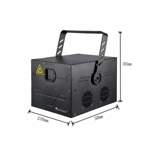 Lumière laser RVB pleine couleur 5W avec contrôle DMX ILDA, AC 110V-220V, effet de scène DJ - Product Image 3
