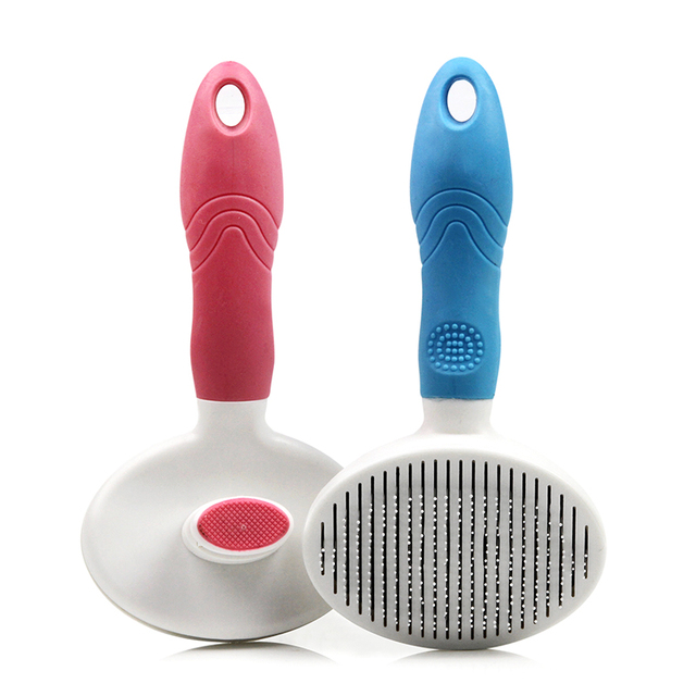 Factory Wholesale Low MOQ Pet Brush Cat Dog Grooming Slicker Brush