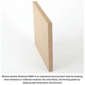 1220*2440mm 12mm 18mm chịu nước Mật độ trung bình fiberboard nhiều lớp đồng bằng MDF <span class=keywords><strong>Board</strong></span> - Product Image 2