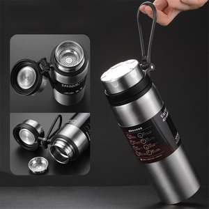 Jeta portátil <span class=keywords><strong>1000ml</strong></span> 800ml negocios taza térmica de doble pared café vacío Oficina té gran capacidad termo botella de agua - Product Image 5