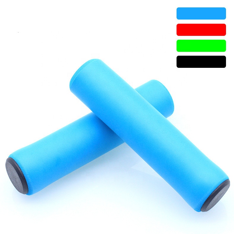 Силиконовый Пенящийся чехол на руль для горного велосипеда, мягкая губчатая резина, красочная ручка для ручки, 22,2 мм