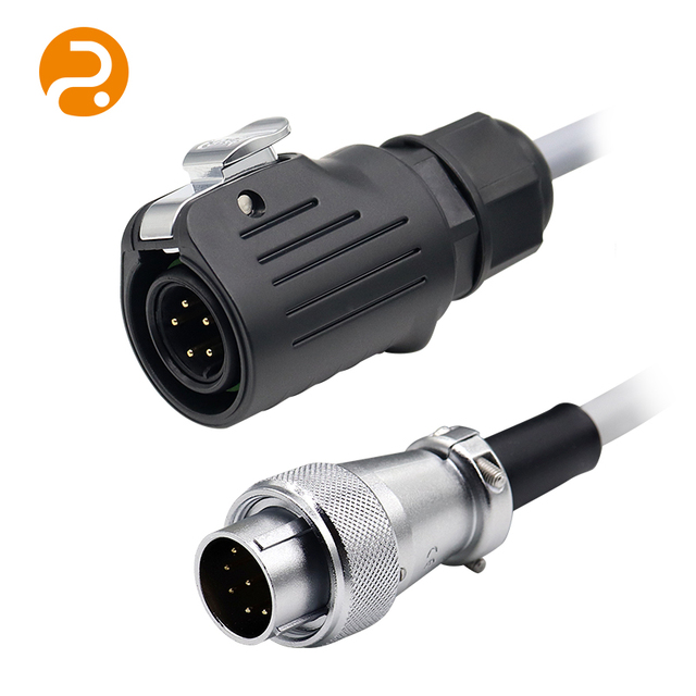 Custom 9Pin Din Male to Male Audio Cable for Electronic Devices for Digital Audio Applications