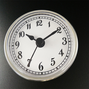 Nero 70MM inserti orologio di alta qualità romana arabo numero batteria al quarzo orologio da parete inserto oro - Product Image 2