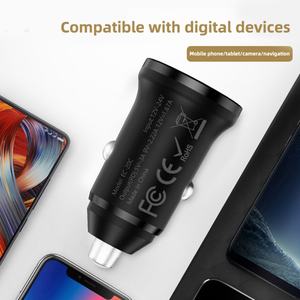Cargador de Coche Portátil Mini con Doble Puerto y Carga Rápida Multifunción PD20W, Accesorios de Carga Tipo C - Product Image 2