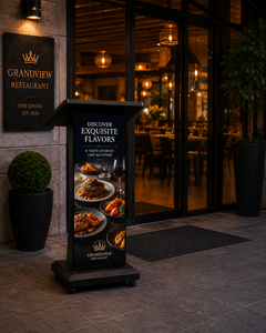 Pantalla LED para Restaurante, para Presentación de Menús, Promociones, Eventos y Solución de Señalización Digital para Hostelería - Product Image 1