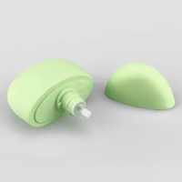 Emballage de crème pour les yeux en lotion cosmétique, tube souple en plastique PE, impression personnalisable, tube souple pour soins de la peau, toucher doux