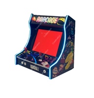Mini machine de jeu vidéo Bartop attrayante de 19 pouces Arcade multi-jeux rétro classique pour le divertissement à domicile Version anglaise