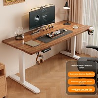 Bureau de travail réglable en hauteur en bois personnalisé avec rangement, idéal pour l'apprentissage et l'ordinateur, vente en gros pour fabricants et usage domestique