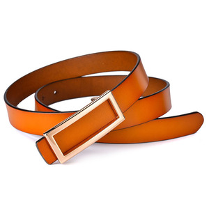 Boucles or <span class=keywords><strong>argent</strong></span> pour <span class=keywords><strong>ceinture</strong></span> en cuir <span class=keywords><strong>Ceinture</strong></span> rectangulaire en cuir <span class=keywords><strong>noir</strong></span> <span class=keywords><strong>Ceinture</strong></span> décontractée en cuir de vachette pour <span class=keywords><strong>femme</strong></span> - Product Image 6