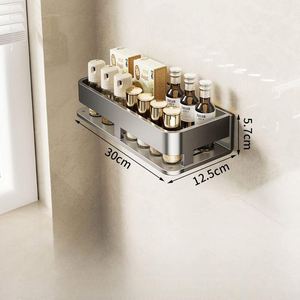 Multi-Function Modern Kitchen Storage <b>Rack</b> Stainless Steel Rust Resistant Wall-Mounted Knife and Cutting Board Holder - Product Image 6