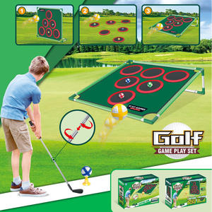 <span class=keywords><strong>Mini</strong></span> jeu de chipping de <span class=keywords><strong>golf</strong></span> intérieur/extérieur populaire pour planches Velcro balles en plastique collantes assemblage facile jeu de <span class=keywords><strong>golf</strong></span> drôle - Product Image 2