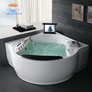 Baignoire Spa Hydro-Massage Autoportante en Acrylique Blanc avec TV Pop-Up – Prix de Gros Usine - Product Image 2