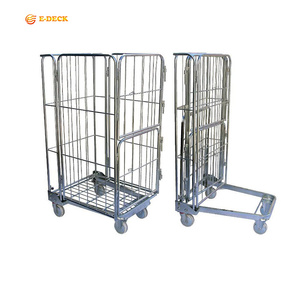 Industrial 600kg Storage <strong>Portable</strong> Mild Steel Trolley Rolling <strong>Utility</strong> <strong>Carts</strong> - Product Image 2