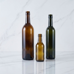 Bouteille de vin en verre vide de luxe 750 ml pour vin de Bordeaux, Bourgogne, <span class=keywords><strong>Grand</strong></span> <span class=keywords><strong>Cru</strong></span>, whisky, champagne, bière, liqueur – Vente en gros - Product Image 2