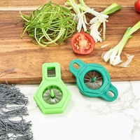 Fruit- en groentesnijder, -rasp, -schaaf, luchtenmachine, multifunctioneel stalen mes, luchten snijgereedschap, keukengereedschap