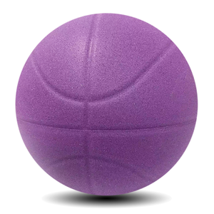 Bền Rắn PU Im Lặng Bóng Rổ Với Rãnh Tốt Im Lặng Không Có Tiếng Ồn <span class=keywords><strong>Bouncy</strong></span> Miếng Bọt Biển OEM Biểu Tượng Tùy Chỉnh/Kích Thước/Màu Sắc Đồ Chơi Quả Bóng - Product Image 6