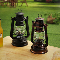 Lampe à pétrole portable Firebrand OEM 276 pour camping extérieur, avec bouton de réglage, décoration rustique suspendue pour tentes et urgences