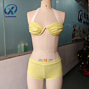 Maillots <span class=keywords><strong>de</strong></span> <span class=keywords><strong>bain</strong></span> <span class=keywords><strong>de</strong></span> qualité supérieure, directement <span class=keywords><strong>de</strong></span> l'usine, bikini jaune à pois avec short, <span class=keywords><strong>maillot</strong></span> <span class=keywords><strong>de</strong></span> <span class=keywords><strong>bain</strong></span> <span class=keywords><strong>2</strong></span> <span class=keywords><strong>pièces</strong></span> tendance pour femmes, micro-bikini - Product Image 5