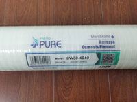 Elemen Membran RO 4040 Pengganti Air Payau untuk Suku Cadang Instalasi Pengolahan Air Distributor Air Sumur 4 Inci