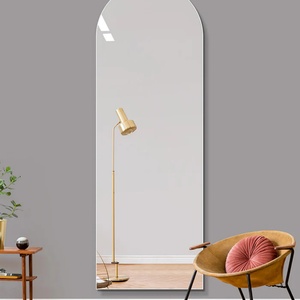 Hot Selling Mirror Sheets, Wall Stickers, Full-Length Frameless Mirror Tiles for Bedroom Decoration, Floor/Wardrobe/Wall Mirrors - Product Image 1