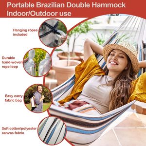 <span class=keywords><strong>Hamac</strong></span> <span class=keywords><strong>de</strong></span> camping pliable portable en <span class=keywords><strong>toile</strong></span> 260*80cm, <span class=keywords><strong>hamac</strong></span> balançoire pour l'extérieur - Product Image 3