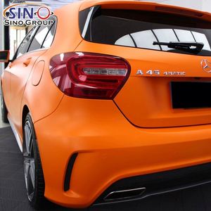 Pellicola Vinilica SM-12 Super Opaca Blu Chiaro Estensibile Cambia Colore Nero per Wrapping Auto - Product Image 4