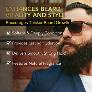 <span class=keywords><strong>Kit</strong></span> de Croissance de <span class=keywords><strong>Barbe</strong></span> Végétalien Naturel Original de Marque Blanche, Meilleure Huile pour Hommes avec Rouleau, Vente en Gros - Product Image 2
