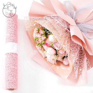 Venta al por Mayor <span class=keywords><strong>de</strong></span> Ramos <span class=keywords><strong>de</strong></span> Flores <span class=keywords><strong>de</strong></span> Brocado Perforado Doble Estilo Coreano Hechos a Mano, Decoraciones para Empaque, Materiales Florales para Floristería - Product Image 3