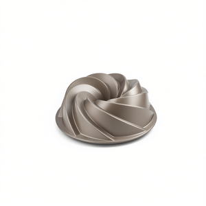 Bundt Cake Mold Twist Baking Art <b>Nonstick</b> 9 Inch Cake <b>Pan</b> For Bundt Cakes - Product Image 2