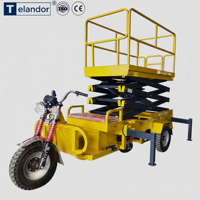 Plateforme mobile TriLift, élévateur à ciseaux TriScissor, élévateur aérien TriWheel, plateforme à ciseaux SwiftTrike, élévateur à trois roues