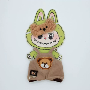 La bu bu Boneca Roupas 17cm Plush Cartoon Acessórios La bu bu Pet Temático Boneca Roupas Bonecas Dress Up - Product Image 2