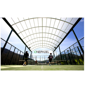 100% Cột Thép Mạ Kẽm Nhúng Nóng Sân Tennis Padel Trên 15 Năm Không Rỉ Sét Mức Chất Lượng Cao Nhất - Product Image 4