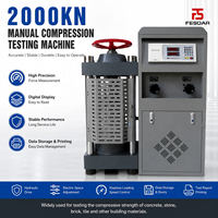 Hydraulic Compression Testing Machine with LCD Display for Concrete and Cement Testing