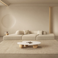 OEM ODM Unregelmäßiges Bogenförmiges Sektional-Wartesofa für Innenarchitekten Maßgefertigter Hersteller L-förmiges Kommerzielles Sofa