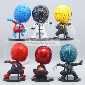 Collection <span class=keywords><strong>Spiderman</strong></span> secouant la tête Figure haut détail super-héros jouet pour enfants <span class=keywords><strong>cadeau</strong></span> d'anniversaire et ventilateur Collection modèle d'affichage - Product Image 5