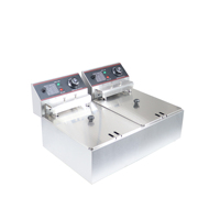 Friteuse électrique professionnelle ZL-82A pour poulet frit, idéale pour les restaurants