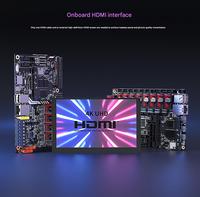 Printer 3D papan kontrol Kit Klipper Mainboard dengan antarmuka SBC kompatibel dengan Raspberry Pi CM4 dan CAN