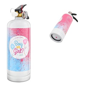Estintore per Rivelazione del Sesso 1L in Offerta, Gigante Estintore con Polvere Blu o Rosa per Feste di Rivelazione del Sesso - Product Image 6