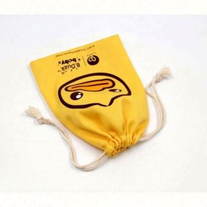 ขายตรงจากโรงงาน กระเป๋าผ้ามัสลินออร์แกนิค 100% ขนาดเล็ก พิมพ์โลโก้ตามสั่ง ของพรีเมี่ยม - Product Image 3