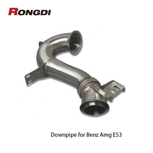 ท่อไอเสียตรงสำหรับ Mercedes Benz AMG E53 GLE53 GT53 2020+ วัสดุสแตนเลส 304 ท่ออัพเกรด - Product Image 2