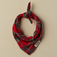 Accessoires de vêtements personnalisés pour chiens Bavoirs en coton pour animaux de compagnie Écharpe tartan toutes saisons Accessoires de style classique pour chats et chiens