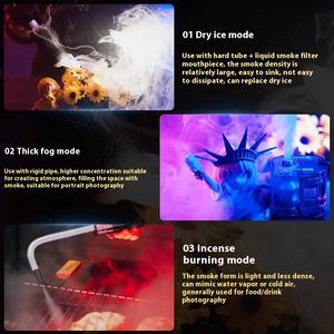ポータブル30W手持ち式スモークマシンリモコンプラスチックフォガー屋外イベントパーティーステージエフェクト写真 - Product Image 3