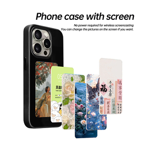 Ai เคสโทรศัพท์สมาร์ท E-Ink, เคสโทรศัพท์อุปกรณ์เสริมสำหรับ <span class=keywords><strong>iPhone</strong></span> 13 <span class=keywords><strong>14</strong></span> 15 <span class=keywords><strong>PRO</strong></span> MAX DIY - Product Image 4