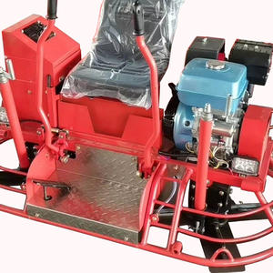 Doppia padelle 24 pollici Ride-on elicottero cazzuola benzina 24HP macchina lucidatura calcestruzzo per l'esportazione - Product Image 2