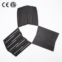 Vente en gros d'usine : Tapis de traction en mousse EVA antidérapante 15''x14.2'' avec adhésif 3M, lot de 3 pièces pour planche de surf (tapis avant)