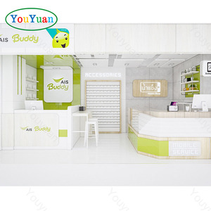 Boutique de téléphonie mobile Design d'intérieur vitrine de téléphonie mobile <span class=keywords><strong>Comptoir</strong></span> de décoration de boutique - Product Image 4