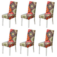 Housses de chaise élastiques géométriques Housses de siège extensibles universelles pour salon, banquet, mariage, hôtel, chaise de salle à manger