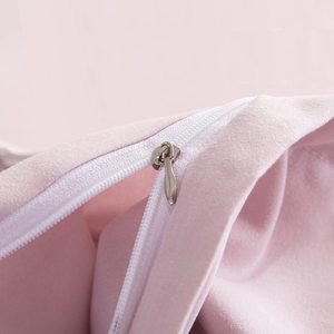 <span class=keywords><strong>Set</strong></span> copripiumino moderno 100% <span class=keywords><strong>Set</strong></span> copripiumino morbido e traspirante in microfibra lavata tinta unita - Product Image 6